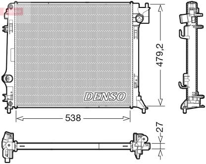 Радиатор основной DENSO DRM46064