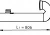 Труба вихлопна DAF Dinex 21776 (фото 2)