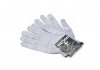 Перчатки с микроточками ПВХ серый белый100 ПЭ13 класс размер 10 DOLONI 4413 (фото 3)