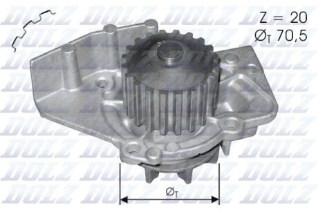 Насос водяной DOLZ C120