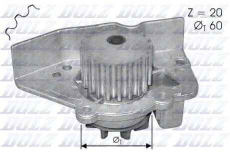 Насос водяной DOLZ N405