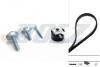 К-кт. ГРМ (ремень+ролик+крепеж) Renault Kangoo 1.5dCi DOLZ SKD003 (фото 1)