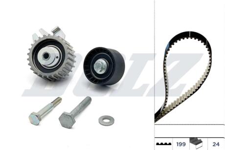 К-т ГРМ (рем.+2шт. ролика) FIAТ Doblo 2.0D Multijet 10-, Ducato 2.0D Multijet 11-, OPEL 1,9-2,0CDTI DOLZ SKD102