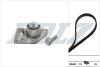 К-кт. ГРМ (ремень+ ролик) RENAULT Trafic II 1.9dci 01- DOLZ SKD128 (фото 1)