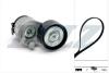 RENAULT ремінь ГРМ + натягувач DUSTER 2.0 12-, RENAULT GRAND SCENIC II 1.9 dCi 05-09, MEGANE II / III DOLZ SKD207A (фото 1)