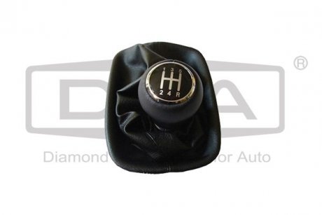 Рукоятка чорна без пильовика штока вибору передач 5 ступ Audi A6 (97-05) Dpa 77111640602