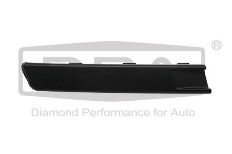 Накладка захисна переднього бампера права (чорний).) VW Passat (3C2) (05-10) Dpa 88070066502