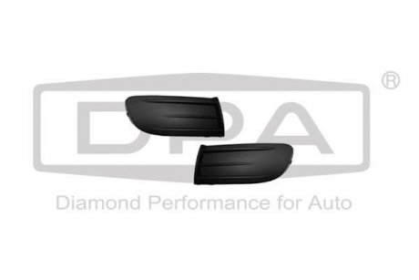 Решетка противотуманной фары левой без отверстия Skoda Otavia (04-13) Dpa 88070874202