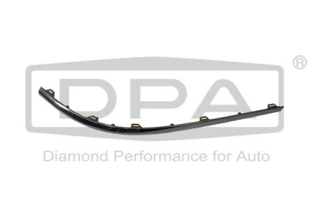 Молдинг заднего бампера правый (хром) VW Passat CC (08-12) Dpa 88071802802