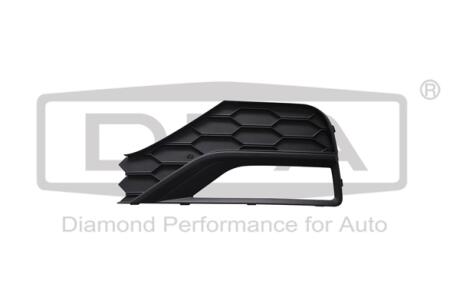Рамка противотуманной фары правой Skoda Octavia (20-) с отверстием для парктрони Dpa 88071868402