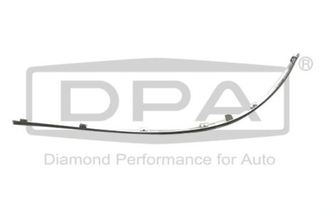 Накладка на задній бампер; права Dpa 88071875402
