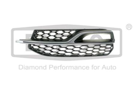 Решітка протитуманної фари ліва спорт хром Audi A3 (13-16) Dpa 88071886902