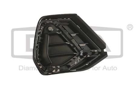 Решетка противотуманной фары передняя левая матовая черная Audi Q3 (19-23) (8807 Dpa 88071890802