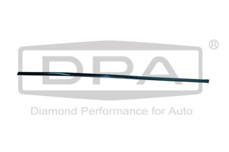 Молдинг двери передней правой (хром) Skoda Superb II Estate (3T5) (09-15) Dpa 88530859802