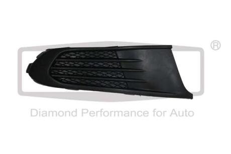 Решетка противотуманной фары без отверстия правая VW Polo (09-) Dpa 88531166502