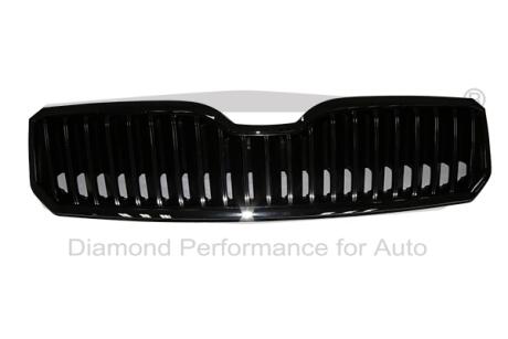 Решетка радиатора без эмблемы (хром) Skoda Superb (14-15) Dpa 88531254902