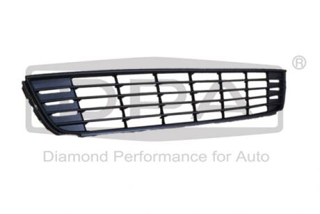 Решетка радиатора нижняя средняя (черная) VW Touran (1T3) (10-15), Caddy (04-15) Dpa 88531451202