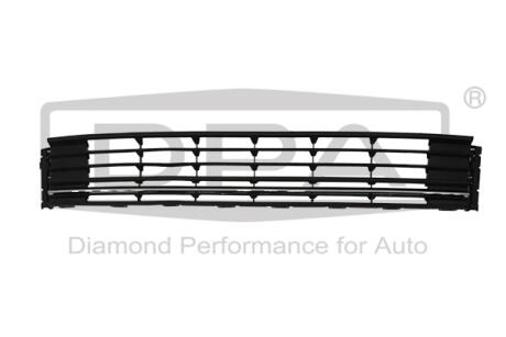 Решітка радіатора нижня середня з хромованою смугою VW Polo (10-) Dpa 88531785402