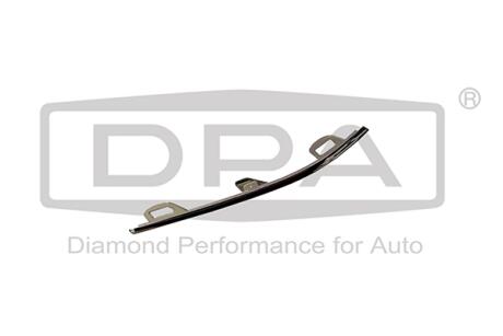 Молдинг переднего бампера левый (хром) Skoda Superb III (3V3) (15-) Dpa 88531800502