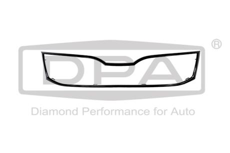 Накладка решетки радиатора (черный перламутр) Skoda Kodiaq (17-) Dpa 88531815802