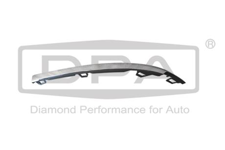 Накладка на задній бампер ліва VW Tiguan (16-) хром Dpa 88531826202