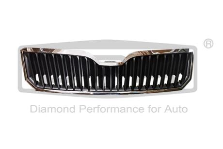 Решетка радиатора без эмблемы с хром рамкой Skoda Superb (14-) Dpa 88531829802