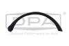 Накладка колёсной арки задняя левая серая Audi Q3 (19-23) Dpa 88531847102 (фото 1)