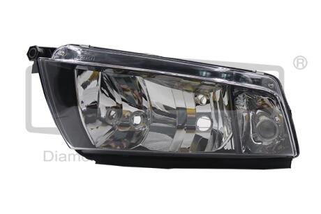 Фара правая (черная рамка) Skoda Fabia (99-08) Dpa 89410189802