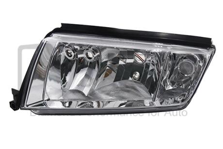Фара левая (серебристая рамка) Skoda Fabia (00-08) Dpa 89410199802