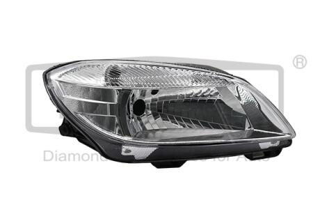 Фара правая без линзы белая Skoda Fabia (06-14),Roomster (06-15) Dpa 99411287002