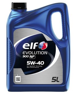 Масло моторное Evolution 900 NF 5W-40 (5 л) ELF 194872