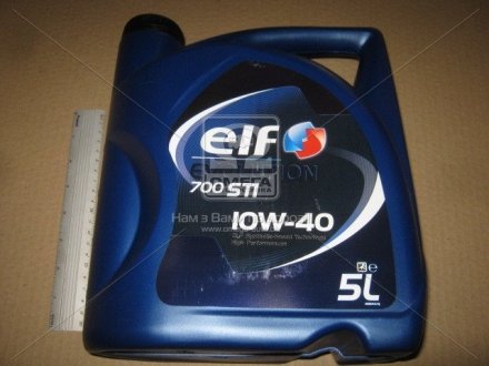 201554 ELF Масло моторн. Evolution 700 STI 10W-40 (SN) (Канистра 5л)