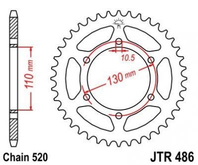 Зірка MOTO ELIT MO 114-466-41