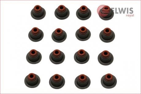 Комплект колпачков маслосъемных (сальников клапан Elwis Royal 9015420 (фото 1)