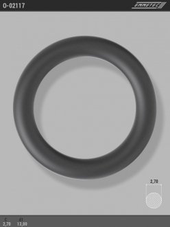 Кільце гумове круглого перерізу C2,7 d1 13 EMMETEC O-02117