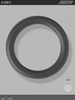 Кільце гумове круглого перерізу C2,45 d1 13 EMMETEC O-02813