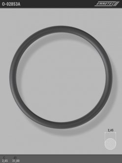 Кольцо резиновое круглого сечения C2,45 d1 31 EMMETEC O-02853A