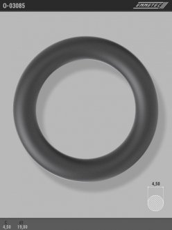 Кільце гумове круглого перерізу C4,5 d1 19 EMMETEC O-03085