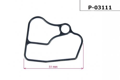 Прокладка насоса ГУР EMMETEC P-03111