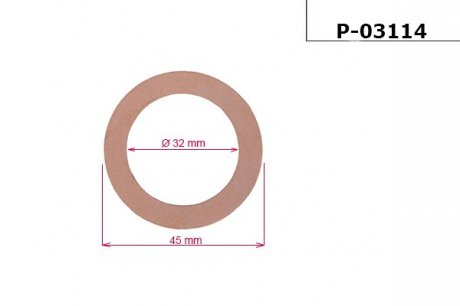 Прокладка насоса ГУР EMMETEC P-03114