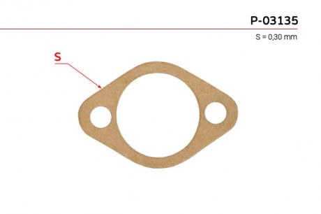 Прокладка рейки з ГУР EMMETEC P-03135