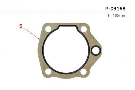 Прокладка насоса ГУР EMMETEC P-03168