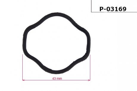 Прокладка насоса ГУР EMMETEC P-03169