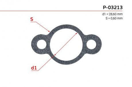 Прокладка рейки з ГУР EMMETEC P-03213