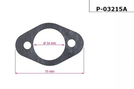 Прокладка насоса ГУР EMMETEC P-03215A