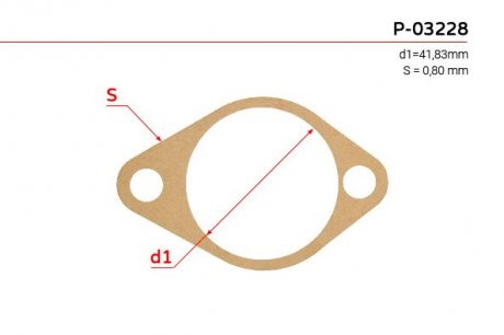 Прокладка рейки з ГУР EMMETEC P-03228