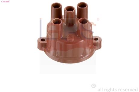 Крышка трамблера Ducellier Volvo 340-345 B14 84-89 EPS 1.315.059