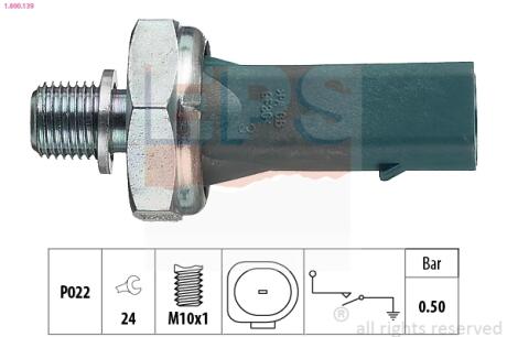 Датчик давления масла VW Gofl 4/Audi A2/Bora/Polo EPS 1.800.139
