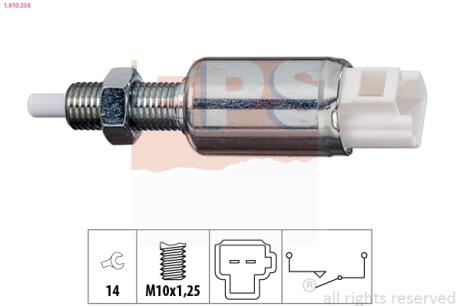 Датчик стоп-сигналу Toyota Hilux 2.5 05-/Land Cruiser Prado 15-/RAV 4 10- EPS 1.810.258
