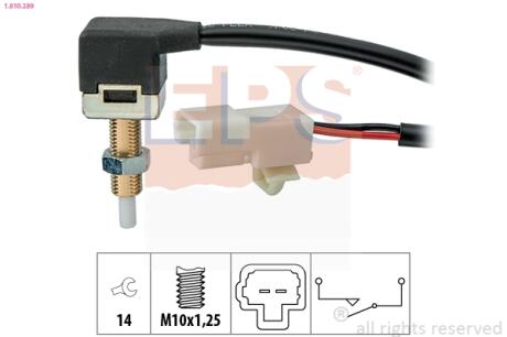Датчик блокировки замка зажигания Hyundai/KIA 05- EPS 1.810.289